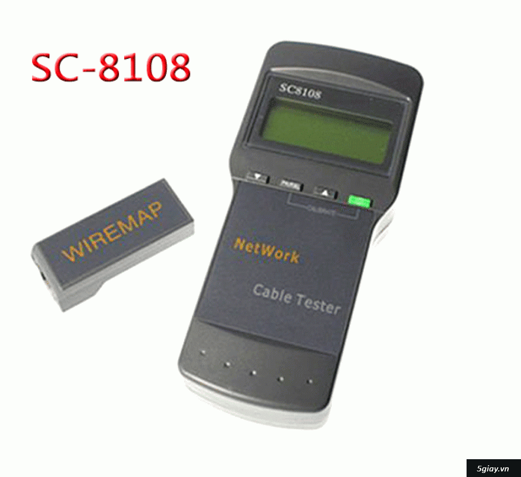 Máy Test mạng SC-8108, Đo được số mét cáp