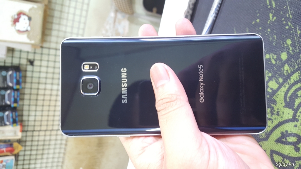 Cần bán : Samsung Galaxy Note 5 bản Tmobile 32gb xanh đen