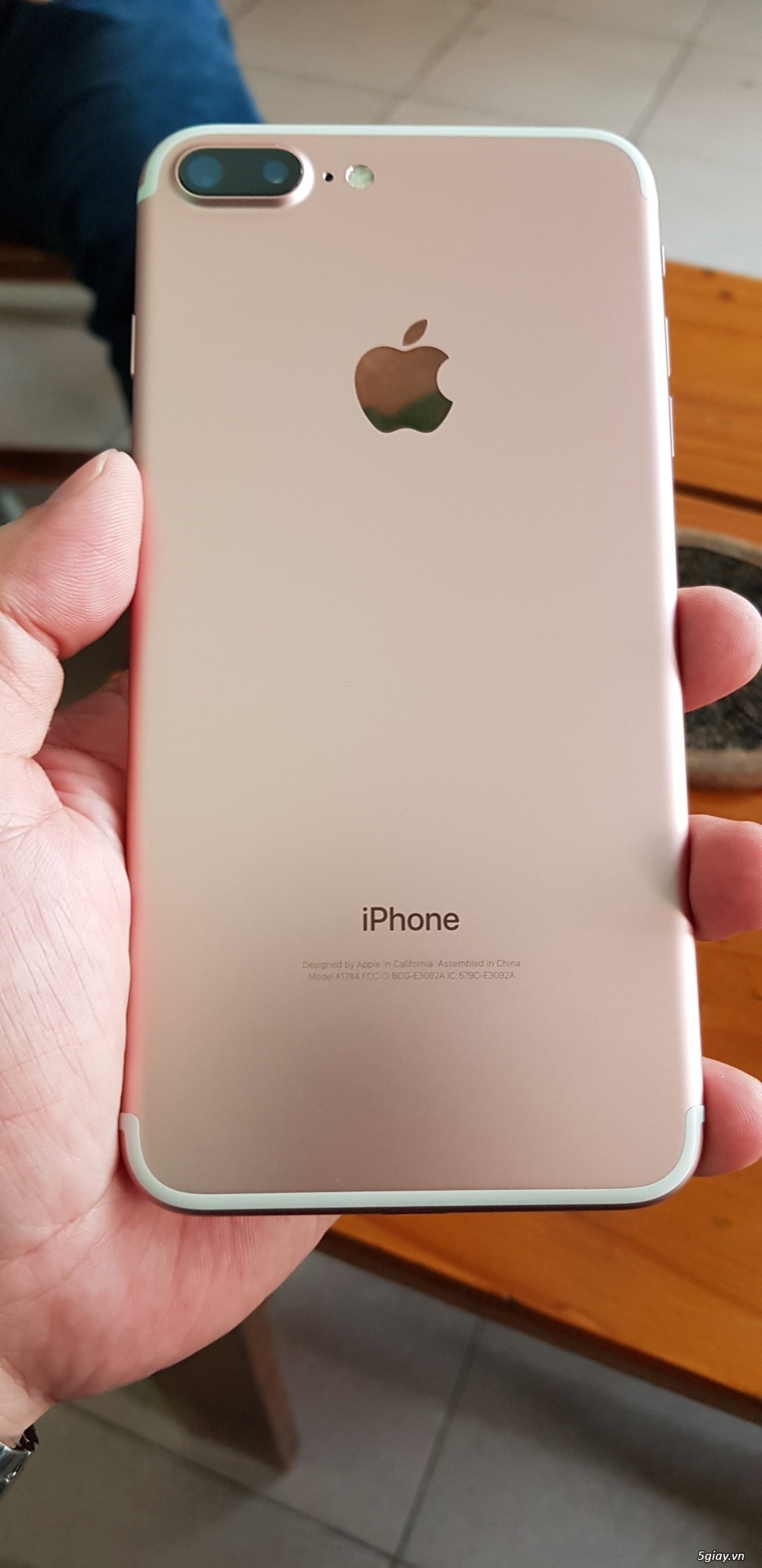 Iphone 7 Plus 12Gb Rose Gold, Lock LL/A mạng T-Mobile New 99% còn BH - 1