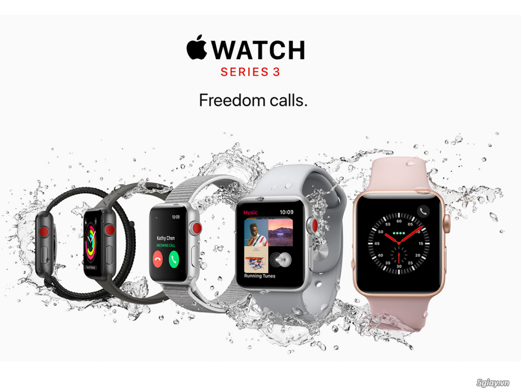 Apple Watch Series 3 - GPS, đủ màu+size - seal hộp chưa active giá tốt - 5