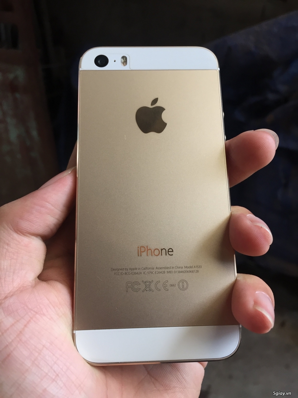 Bán iphone 5s 16gb gold quốc tế giá 2tr7 - 4