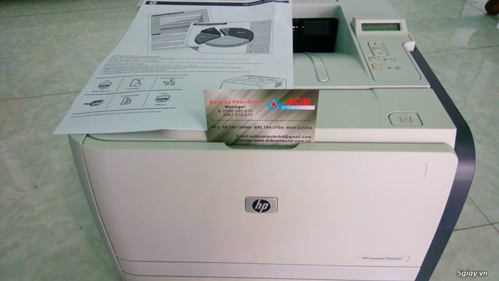 máy in HP laser P2055D  in 2 mặt  tốc độ cực nhanh - 1