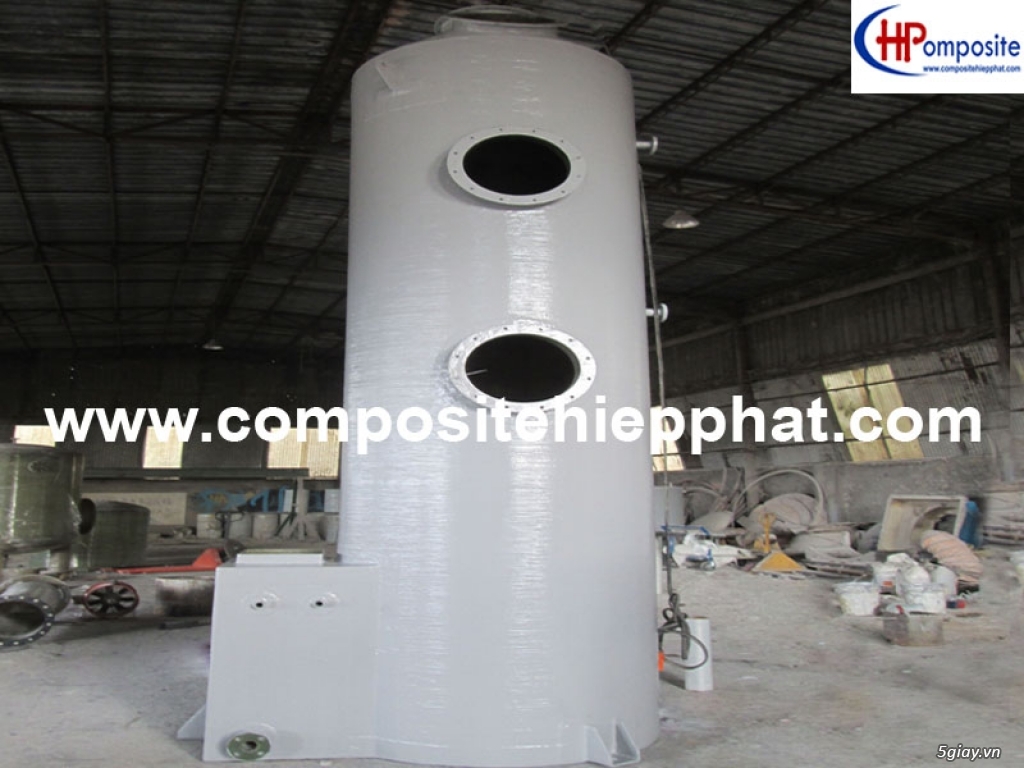 Tháp xử lý khí bằng composite - 7