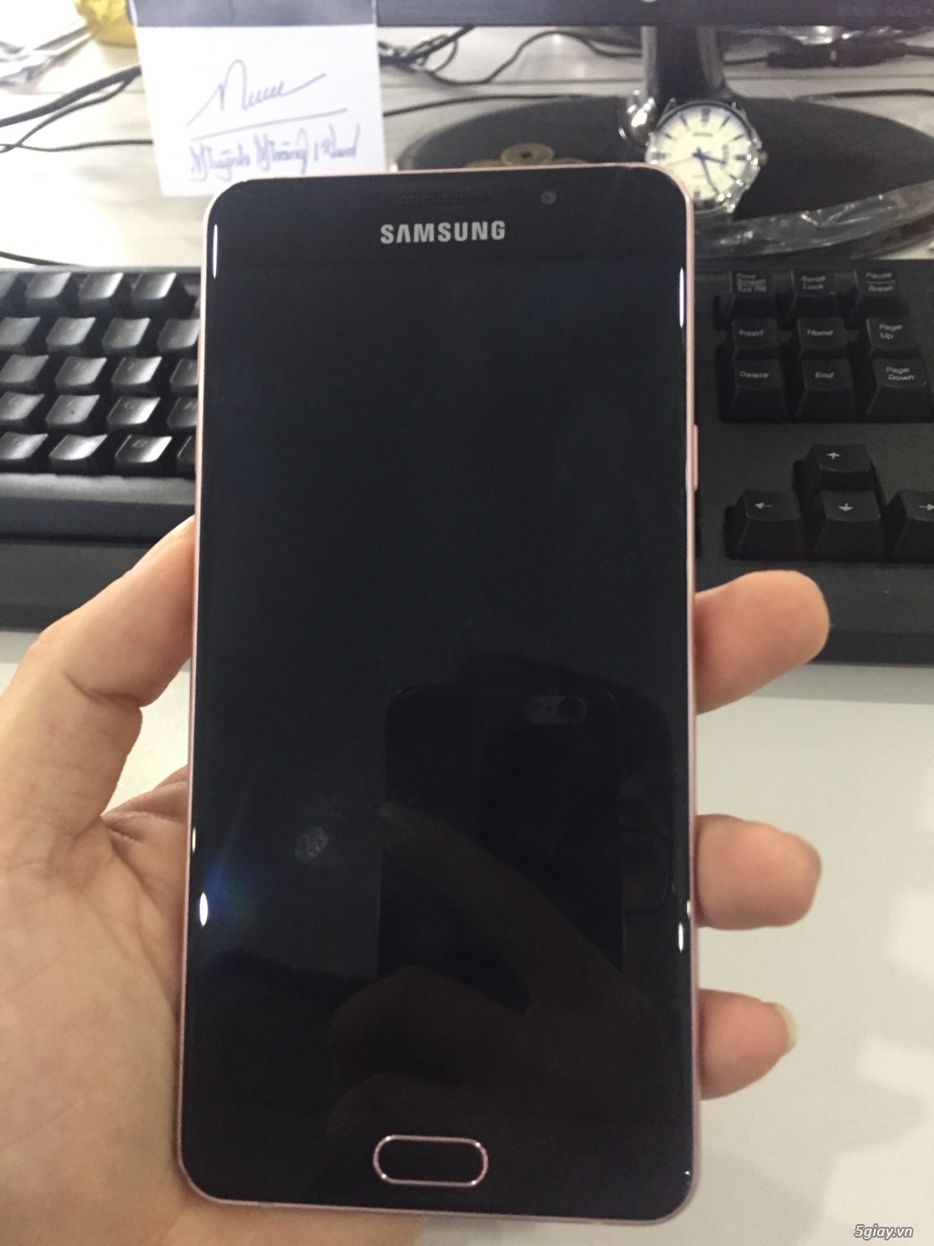 Samsung A7 2016 Rose Gold. 3 tr 8 ra đi nhanh chóng