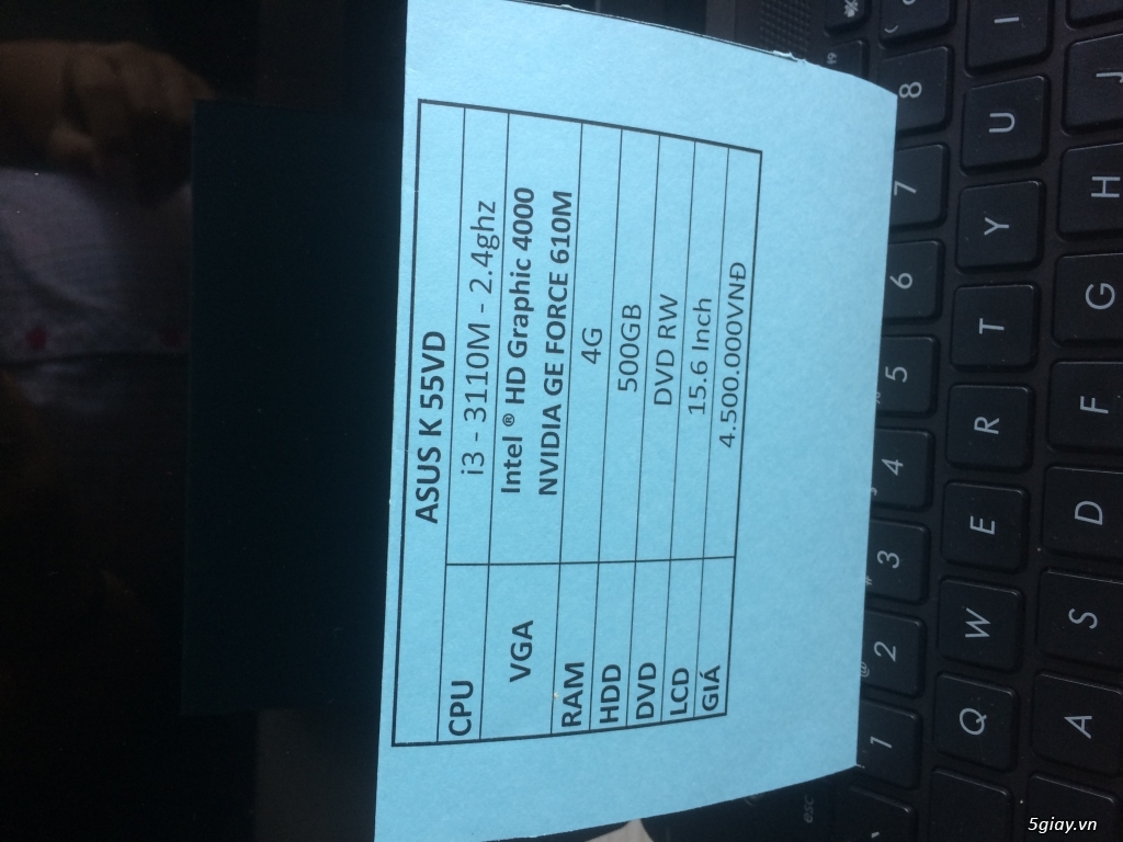 Laptop Asus k55VD