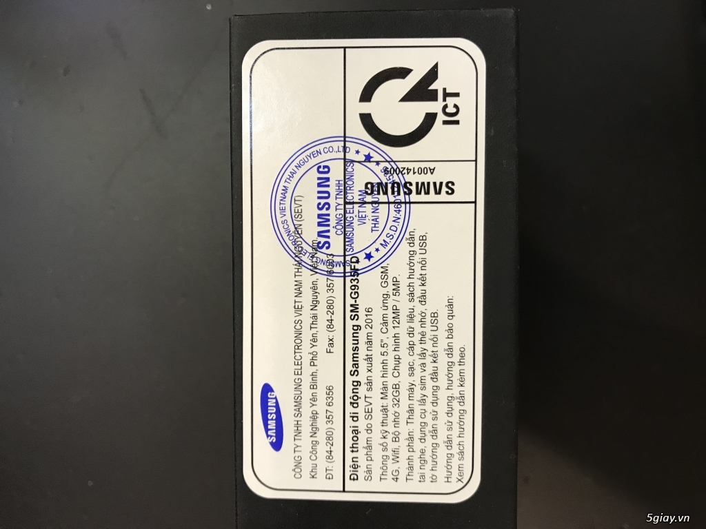 Samsung galaxy S7 edge (cty 2 sim) hết bảo hành. Mới 99% - 11