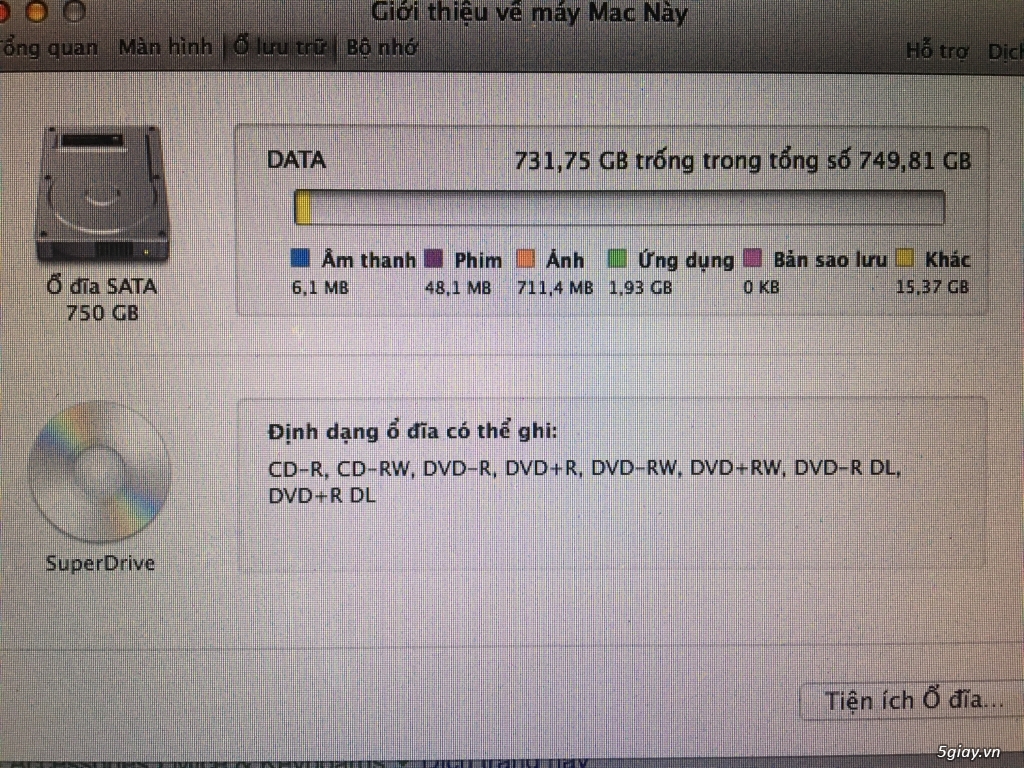 Bán Macbook Pro i7 giá rẻ - 3