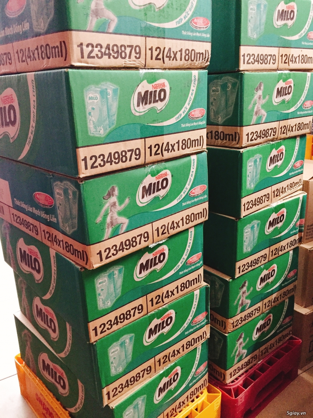 Sữa Thùng Milo Nestle 180ml (48hop) - 1