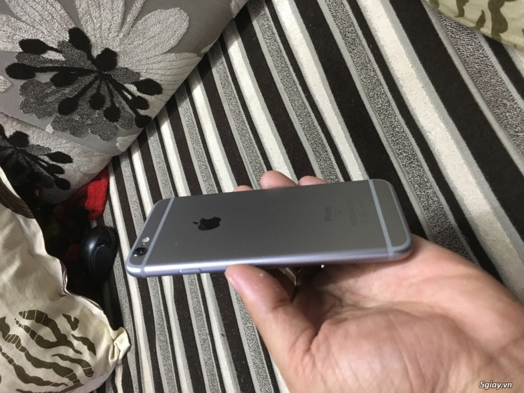 6s grey 32G đep keng full chưc năng vân tay đây đủ - 4