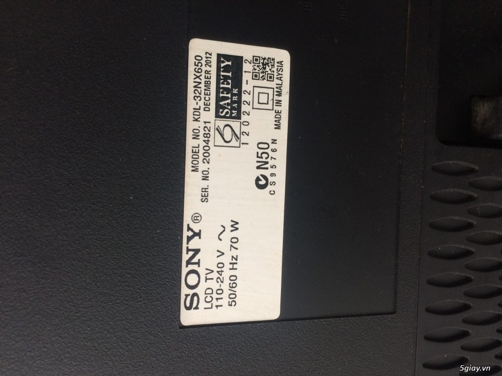 Tivi Sony 32NX650 bị sọc màn hình - 1