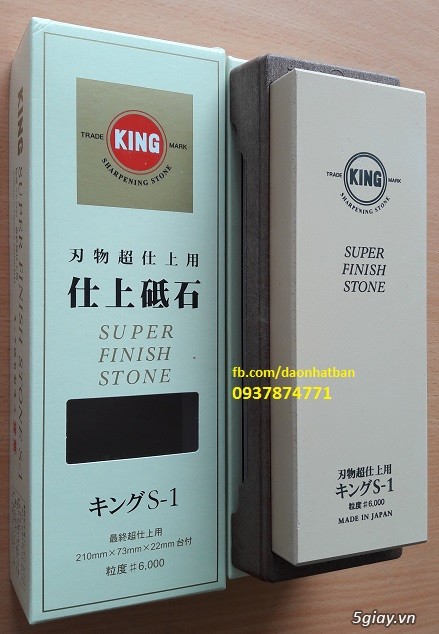 Đá Mài dao King Nhật bản - King deluxe - 13