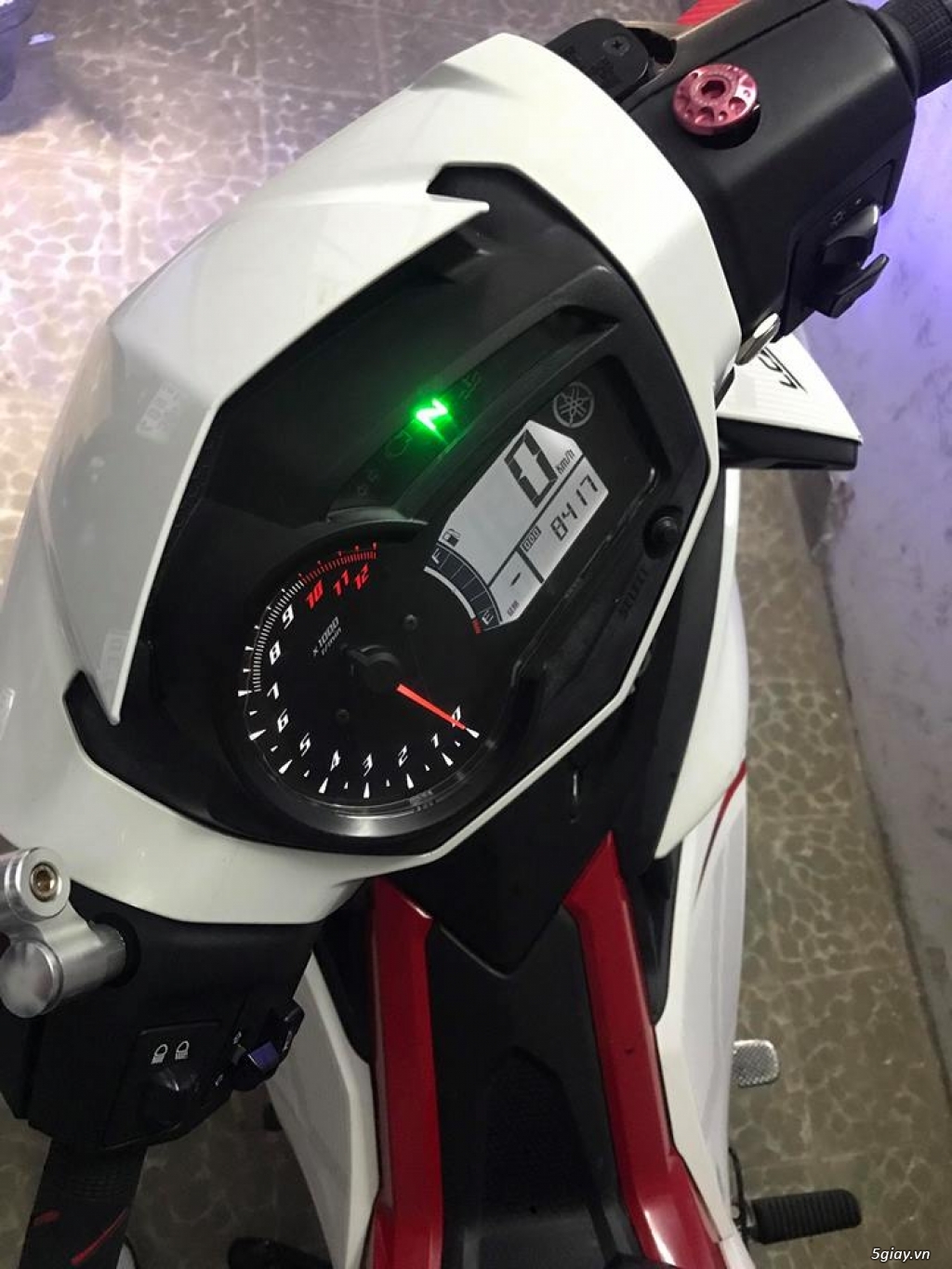 Yamaha Exciter 150 trắng đỏ 99% xe đẹp giá tốt - 4