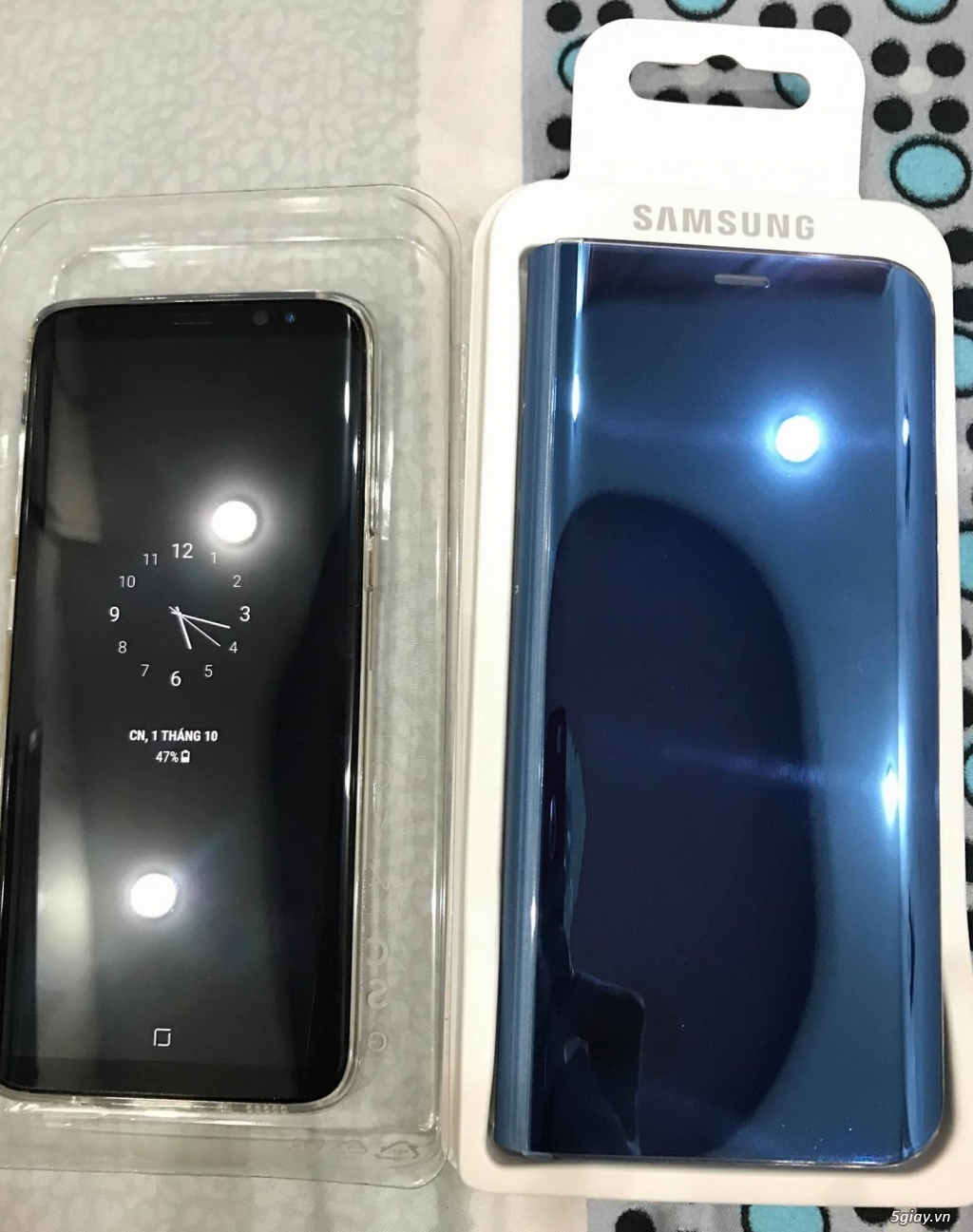 Bao da cao cấp ClearView cho Samsung Galaxy S8 - 2