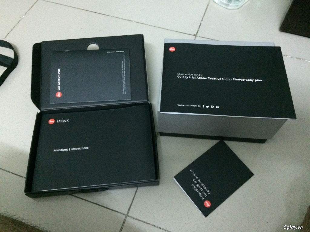 Leica X Typ 113 mới 100% - 7