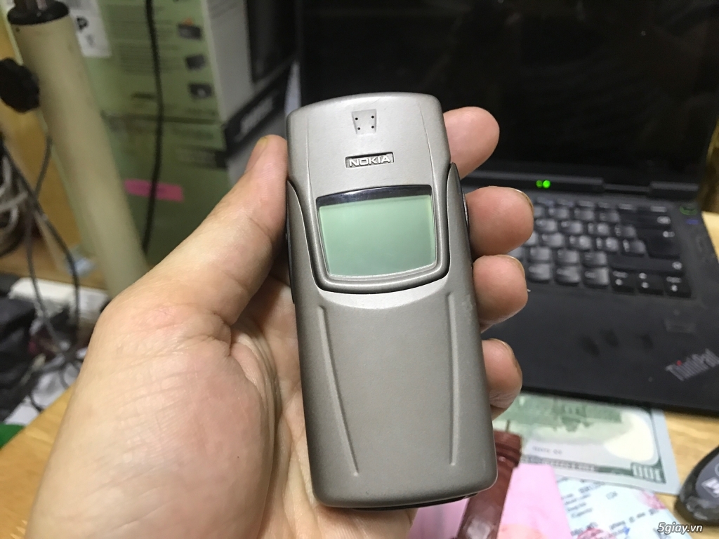 Nokia 8910 hàng sưu tầm, xưa đẹp zin - 3