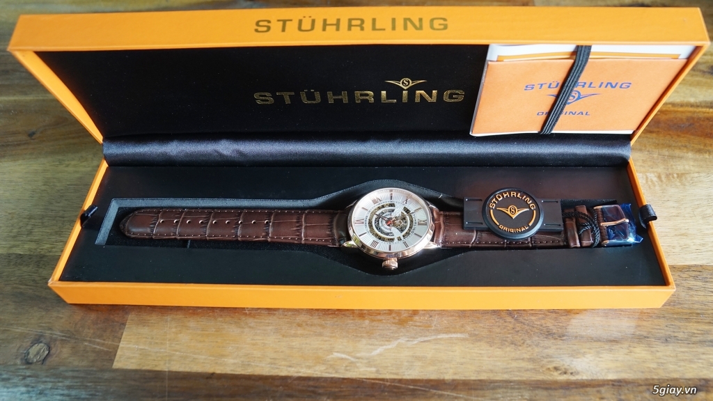 Đồng hồ Stuhrling automatic brandnew - 2