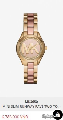 Bán đồng hồ Nữ Micheal Kors chính hãng nhập khẩu từ Mỹ giá tốt - 23