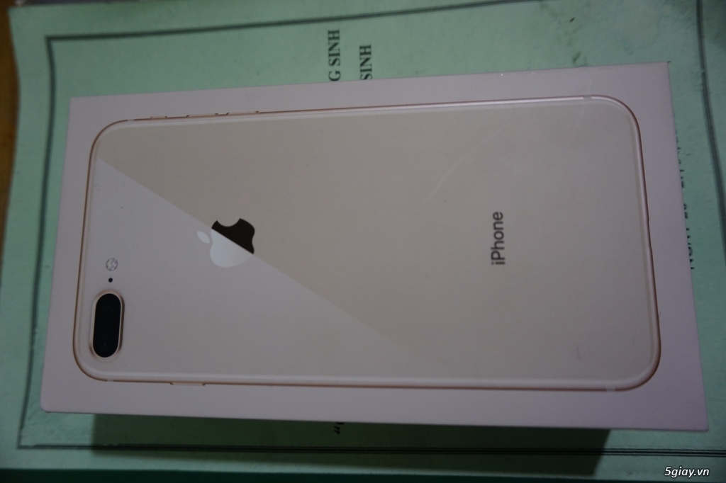 Mình cần bán iphone 8 plus 64G, gold , chưa active - 1