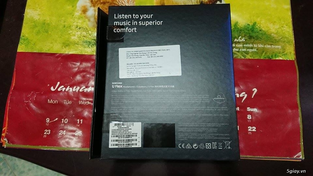 Cần bán Tai Nghe Samsung Level U Flex fullbox - 1