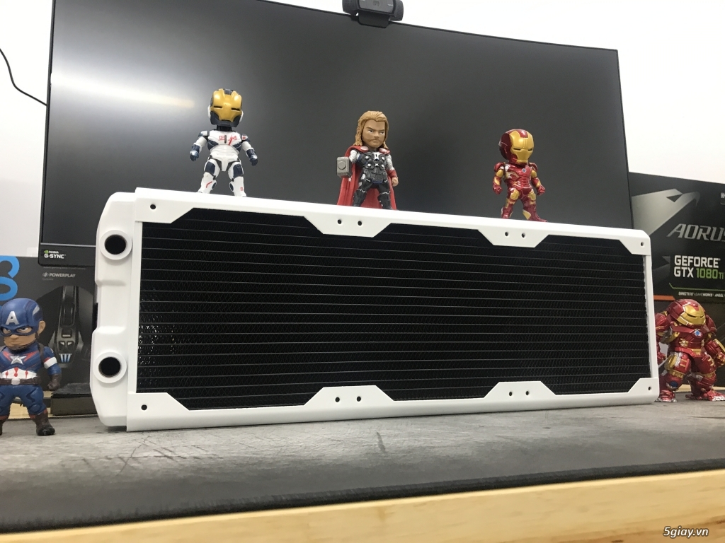 Bán đồ chơi custom PC (Block, Radiator,pump,fittings) - 16