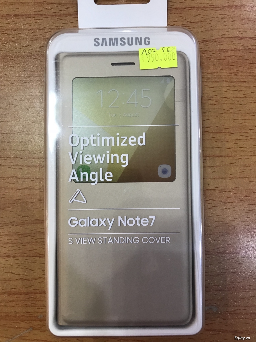 Cần bán Bao da chính hãng SS VN dành cho Samsung Galaxy Note7
