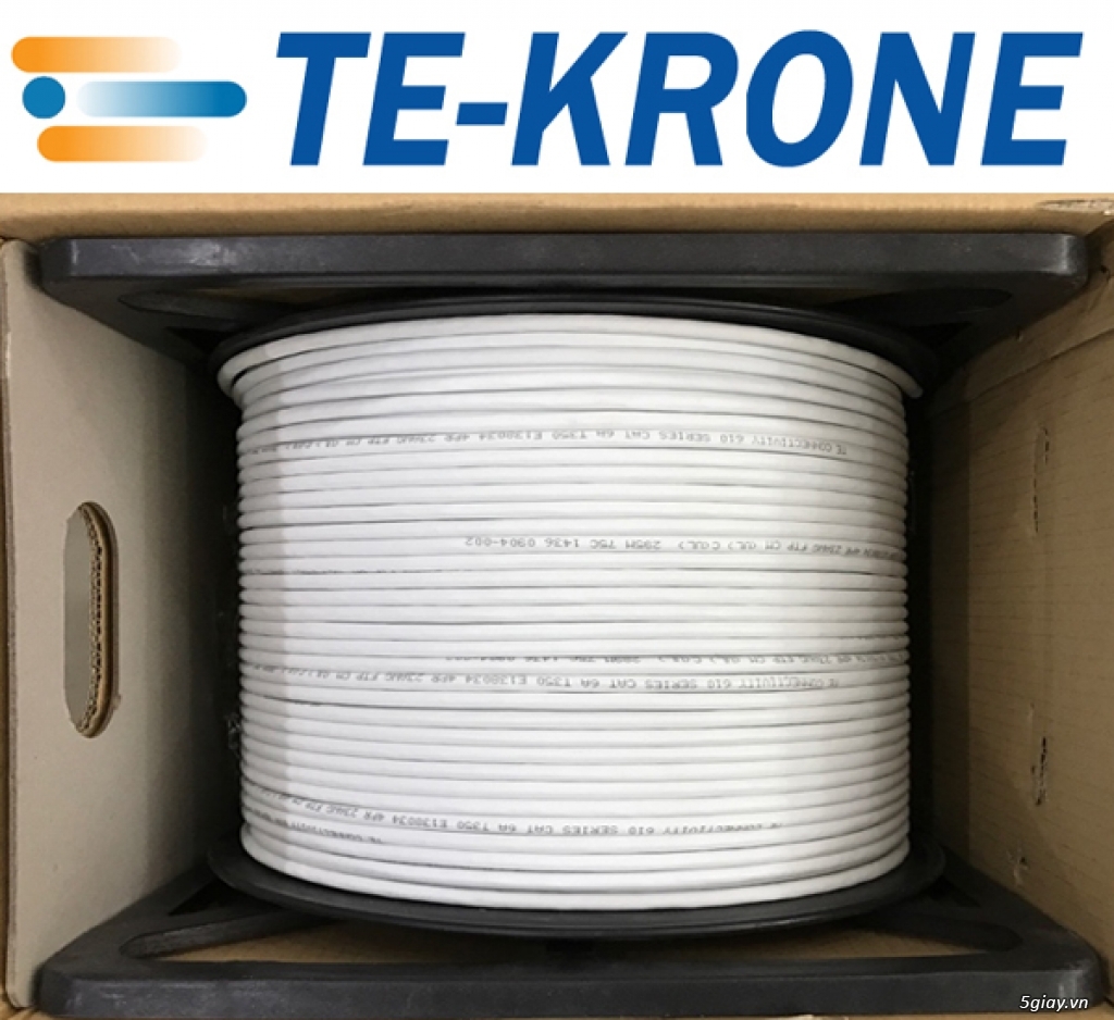 Cáp mạng TEKRONE cat6A chính hãng 5giay