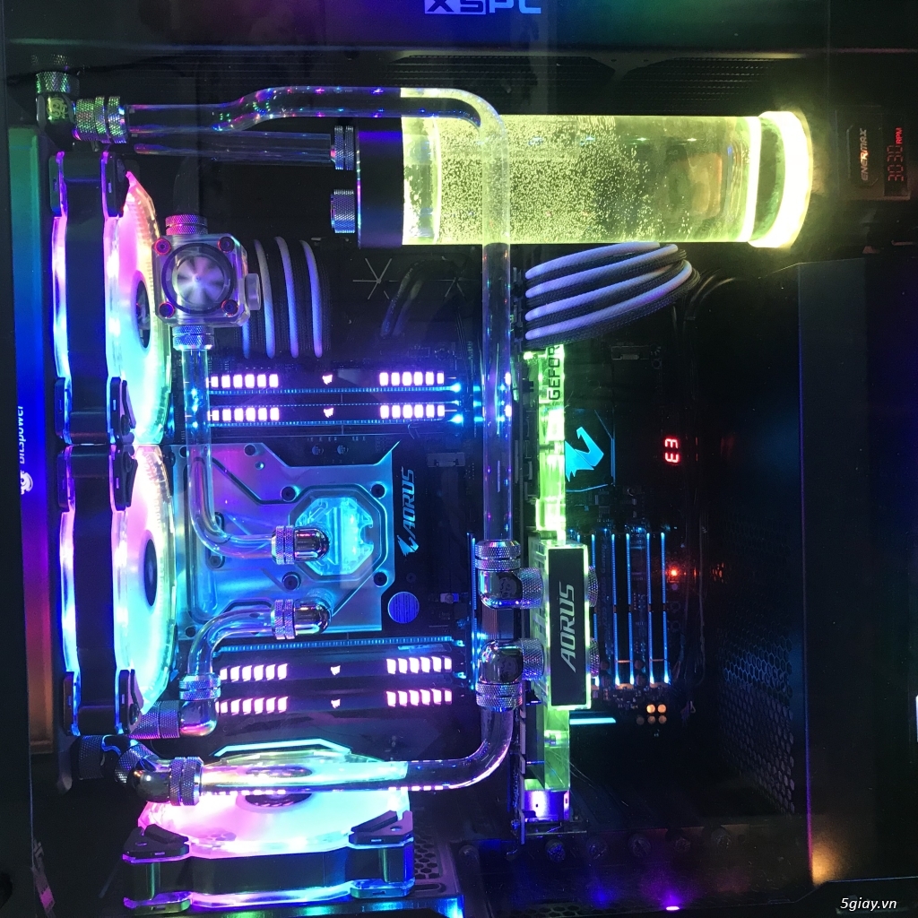 Bán đồ chơi custom PC (Block, Radiator,pump,fittings) - 22