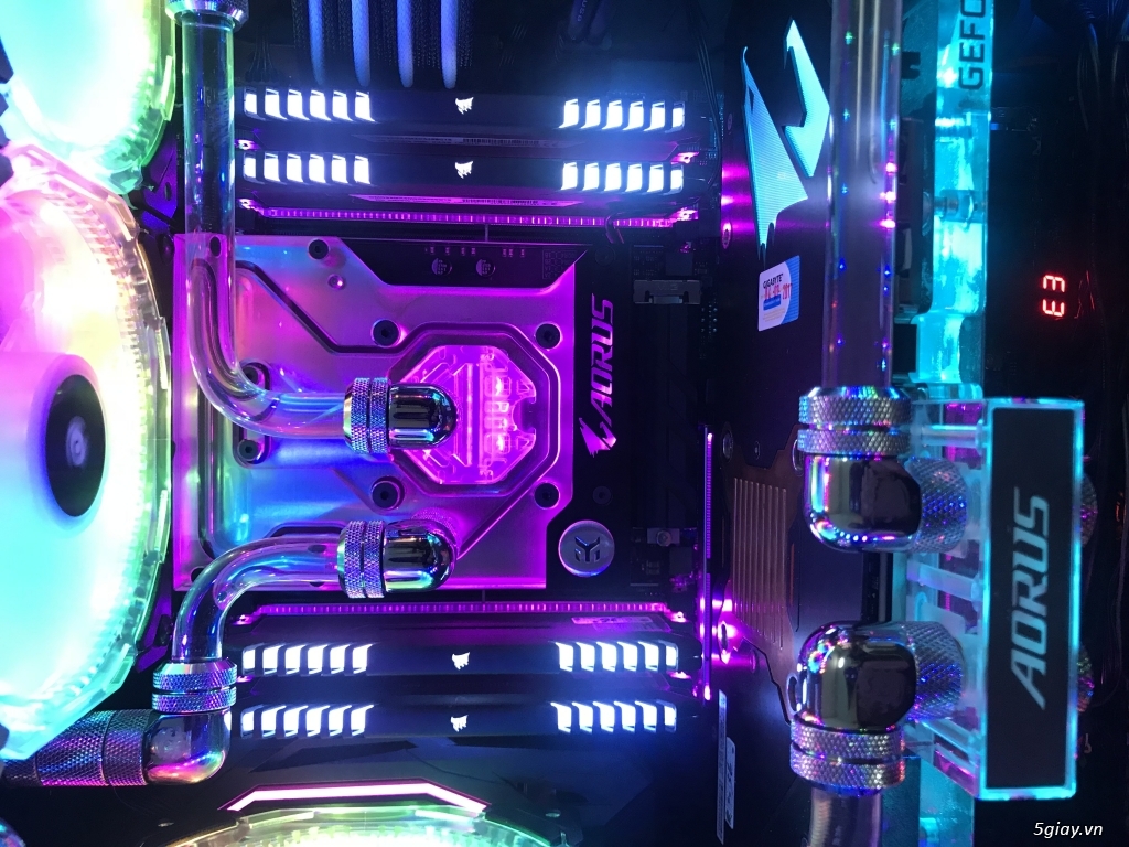 Bán đồ chơi custom PC (Block, Radiator,pump,fittings) - 23