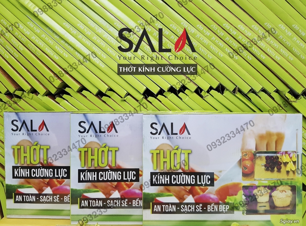 Thớt kính cường lực SALA - 1