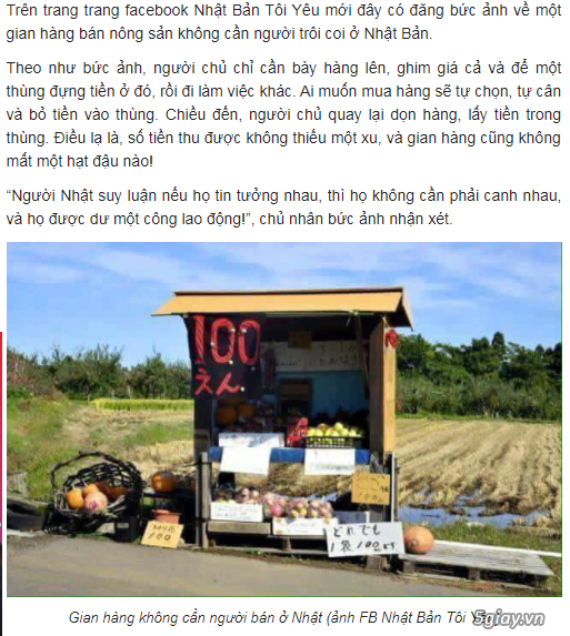 Lẽ nào Nhật Bản là thiên đường cho bọn trộm cắp?