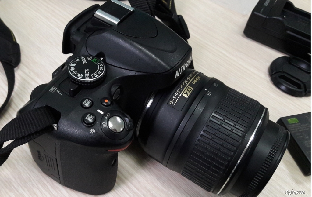 Nikon D5100 kèm lens 18-55 VR, máy đẹp - 6