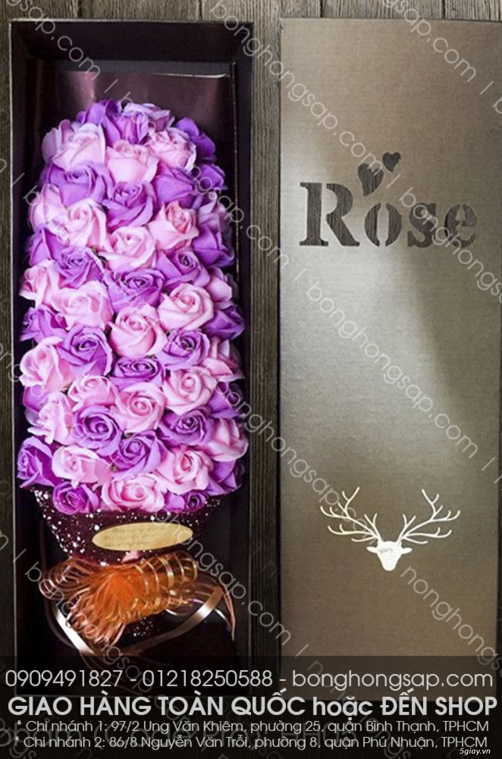 Hoa hồng sáp thơm vĩnh cữu HCM sỉ và lẻ giá rẻ - 4