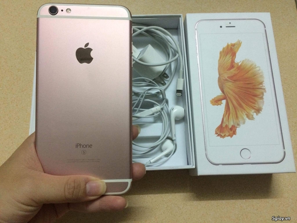 iPhone 6s Plus 16Gb Hồng Quốc Tế Mỹ Fullbox!!!