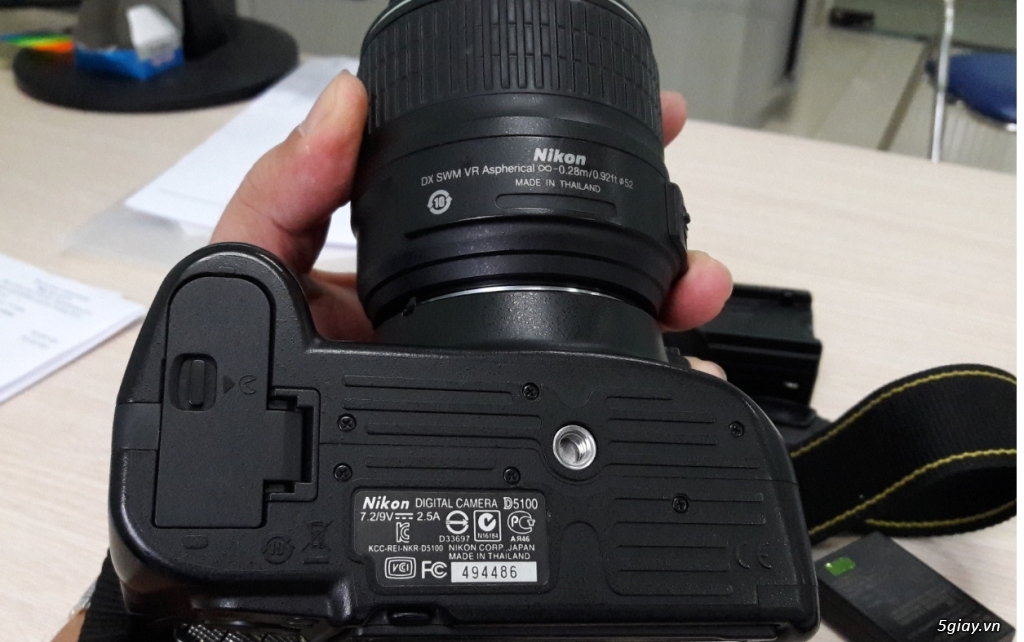 Nikon D5100 kèm lens 18-55 VR, máy đẹp - 4