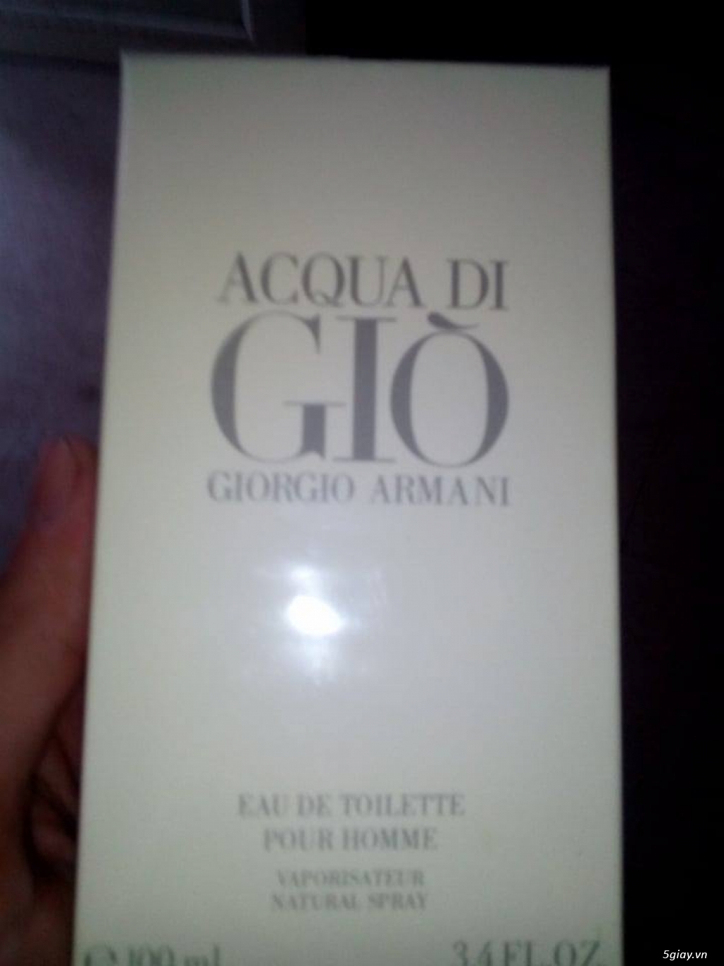 Nước hoa Accqua Di Gio xách tay từ Pháp - 3