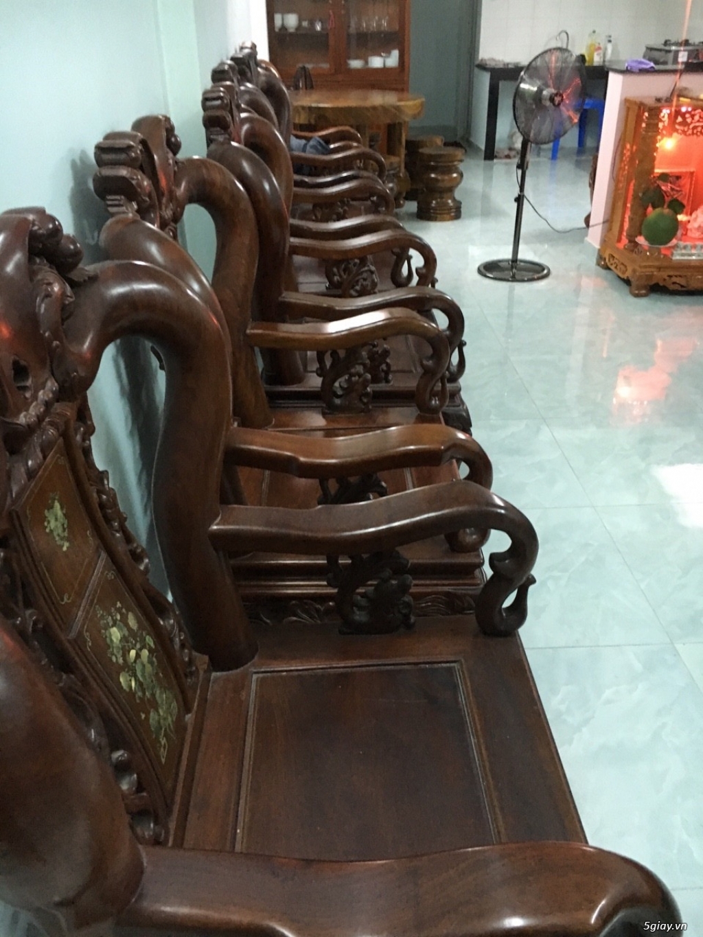 ___ Thanh lý 15 bộ salon gỗ các loại ( hình thật ) - 23