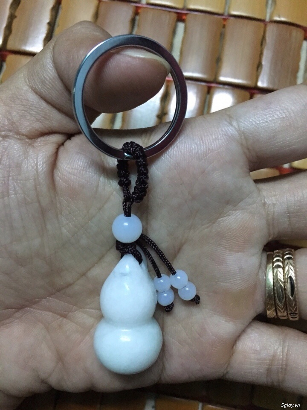 Mặt dây, Nhẫn Cẩm thạch chạm rồng, Tỳ hưu phong thuỷ - 20