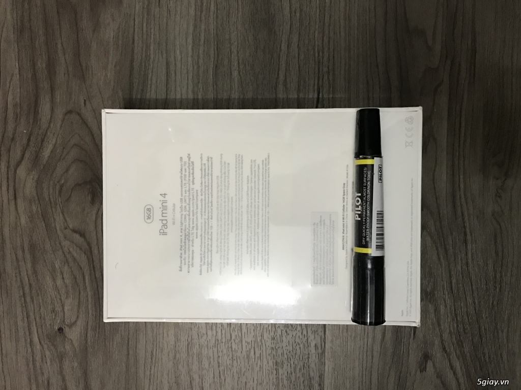Ipad Mini 4-4G 16Gb Gray fullbox chưa active - 1