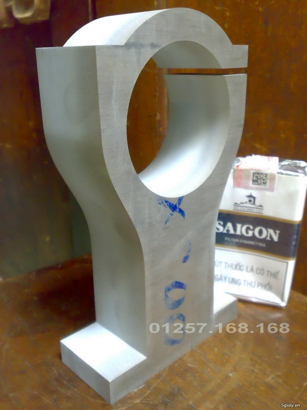 Gia công cắt chữ thư pháp - hoa văn trên KIM LOẠI bằng máy CNC - 28