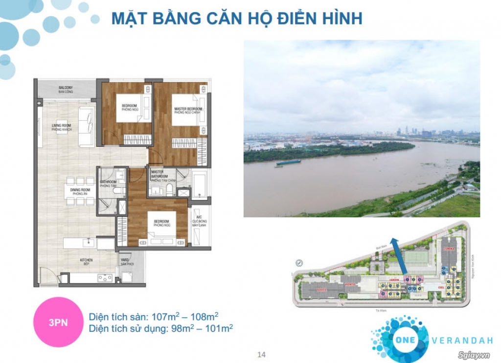 Nhận đặt chỗ căn hộ One Verandah (Mapletree) Quận 2 - 4