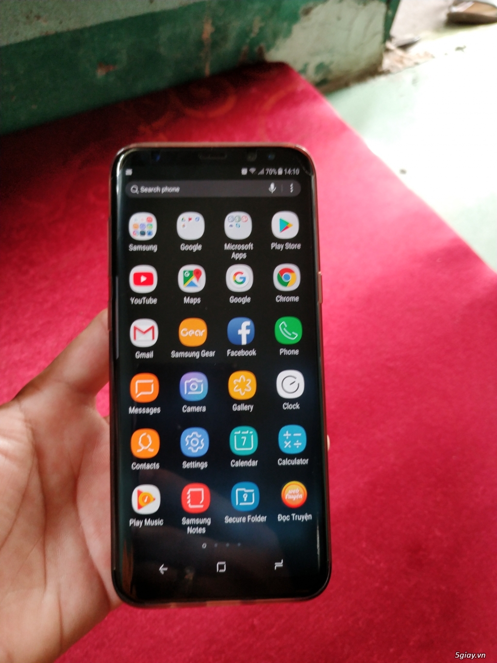 Samsung s8+ đen bóng chính hãng - 1