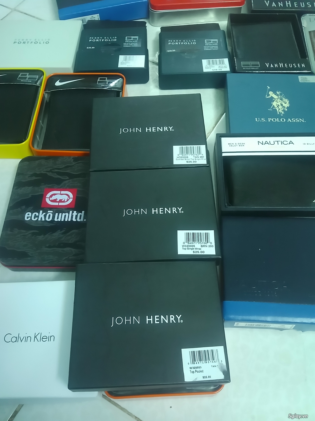 Ví Da Nam Hàng Hiệu Từ US. JONH HENRY