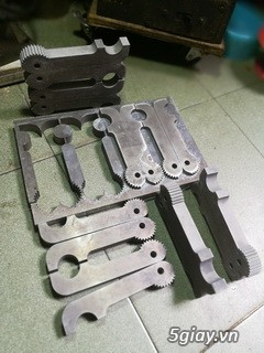 Gia công cắt chữ thư pháp - hoa văn trên KIM LOẠI bằng máy CNC - 22