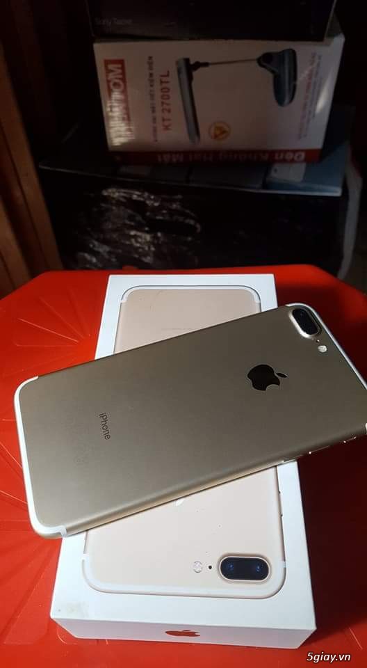 Iphone 7 plus màu gold 128gb hàng fpt mã VN bh 1 đổi 1 đến 5/2018 - 1