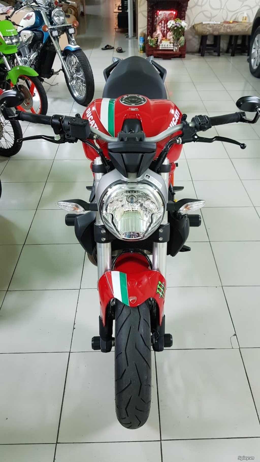 Bán Ducati Monster 821 ABS tháng 5/2017 chính hảng. Saigon số VIP - 5