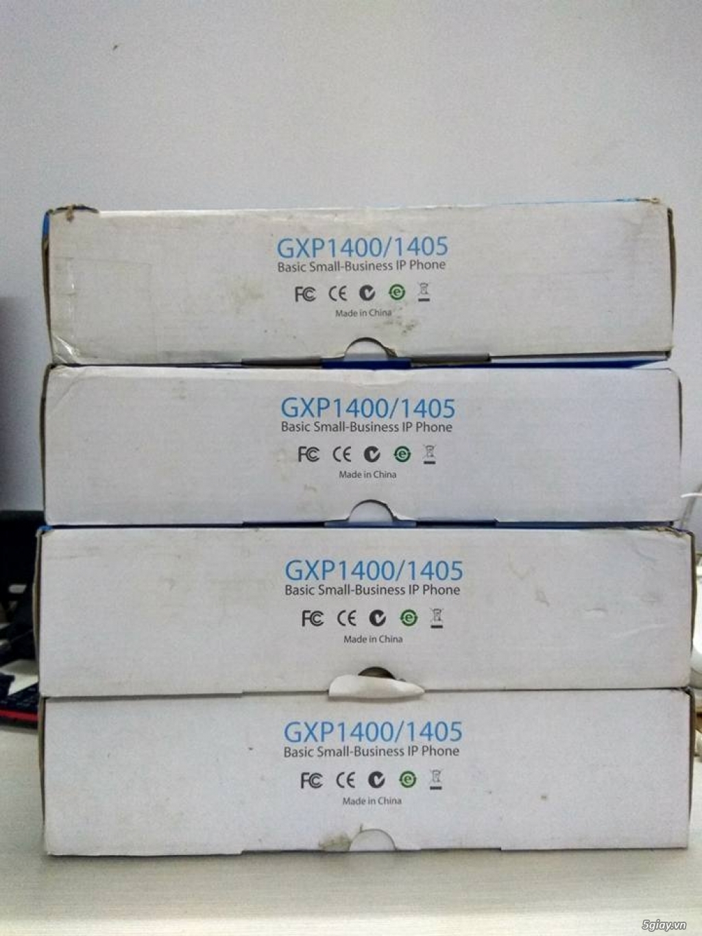 Thanh lý 15 máy điện thoại VOIP Grandstream GXP1400 giá rẻ 650K - 6