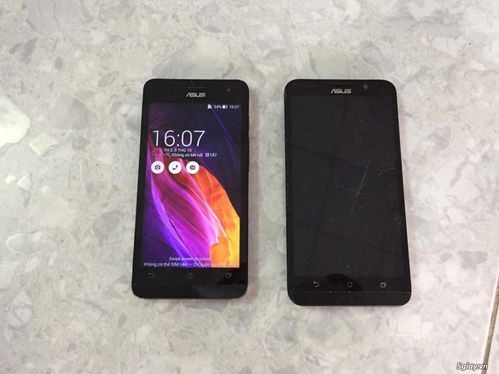 asus zen 5 , zen 2 lên nứt kính