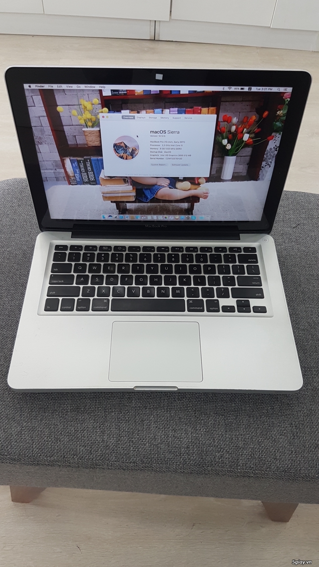 MacBook Pro 13 Ram 8gb , SSD 512 - 3