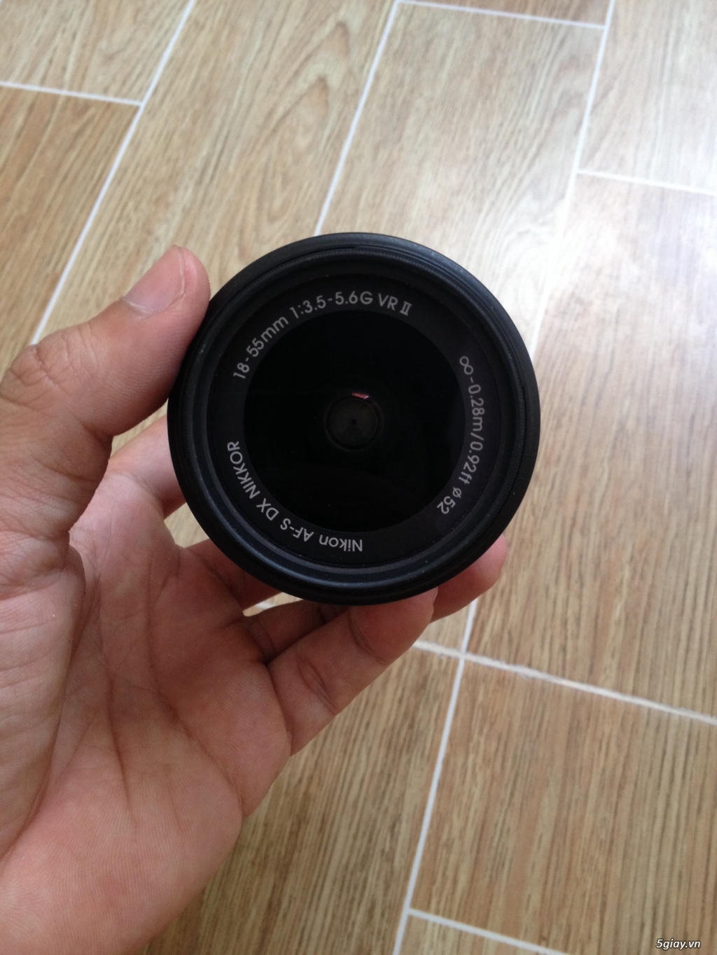 Nikon 18-55 VR II mới 99%, full cap hood fillter - 4