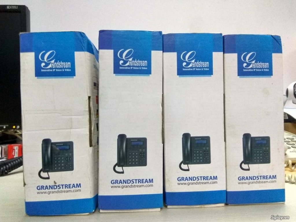 Thanh lý 15 máy điện thoại VOIP Grandstream GXP1400 giá rẻ 650K - 4
